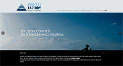 Desktop Screenshot of processfactory.it